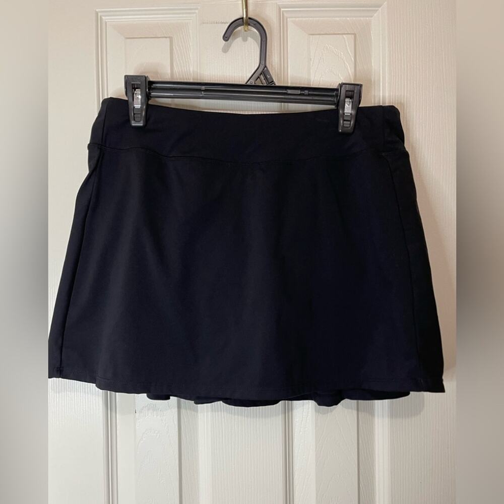 Stelle Black Athletic Nylon Blend Skort size XL